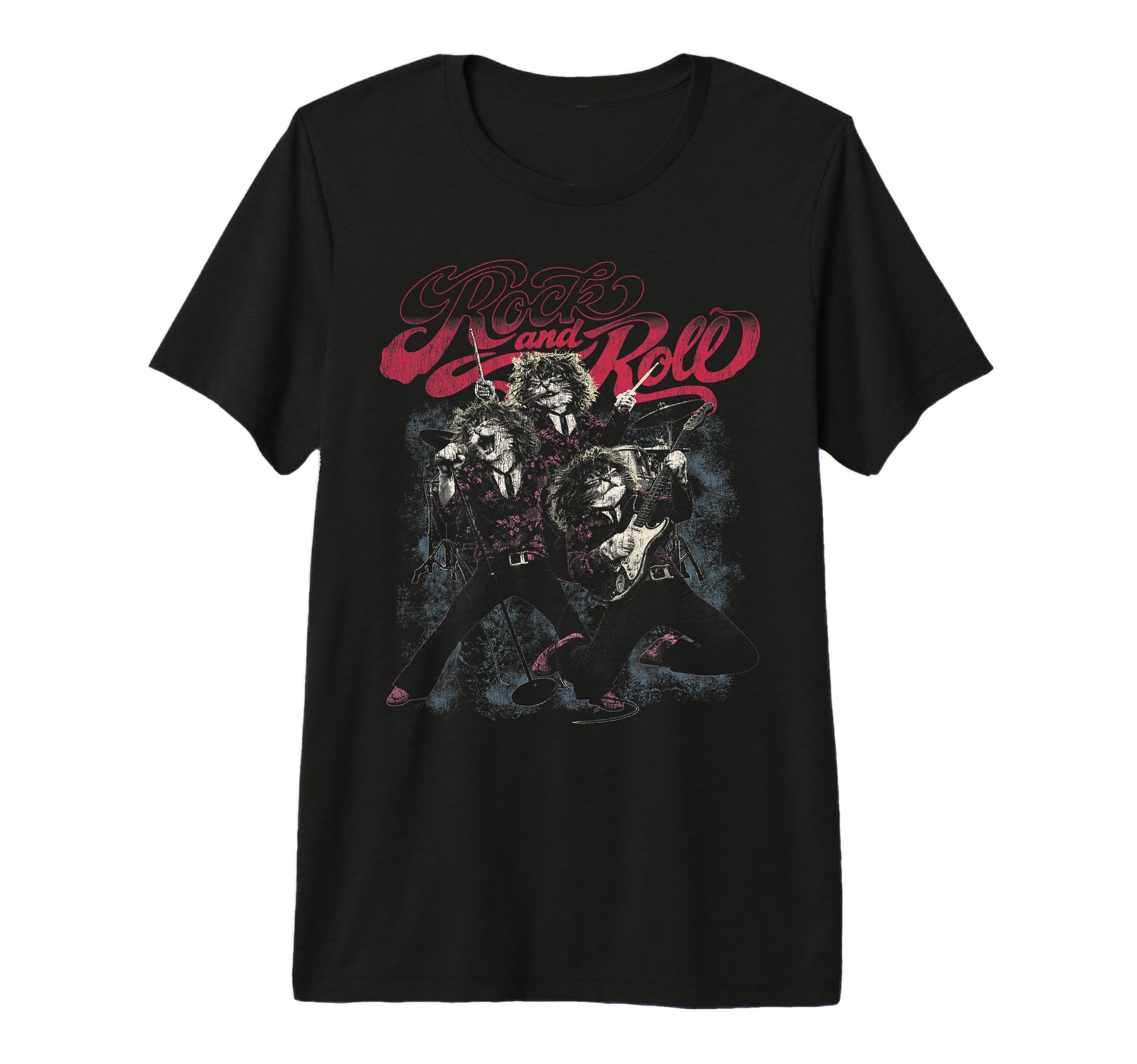 Rock And Roll Cats Band Timeless Music T-Shirt - Streetwear Style Unisex - T-Shirt, Sweatshirt, Hoodie