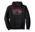 Baseball Bonus Dad Life Happy Fathers Hoodie - Graphic Print for Adults - T-Shirt, Sweatshirt, Hoodie