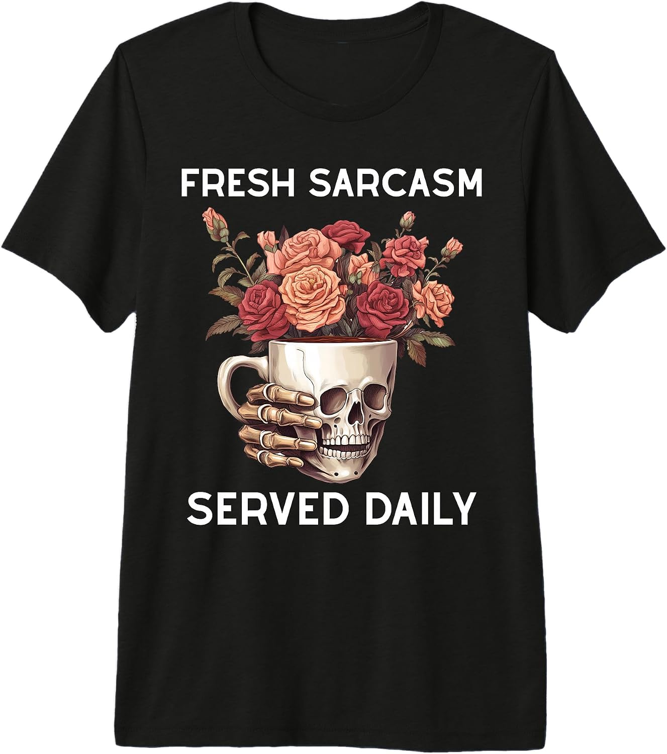 Funny Sarcastic Skeleton Designs - Adult & Kids T-Shirts, Sweatshirts & Hoodies apparel design preview 1