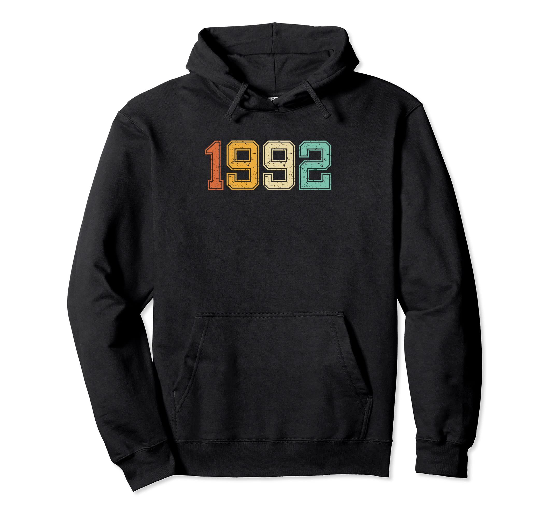 Born 1992 Birth Year Original Hoodie - Minimalist Print for Adults - T-Shirt, Sweatshirt, Hoodie