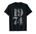 1974 Birth Year Distressed Birthday T-Shirt - Novelty Apparel Unisex - T-Shirt, Sweatshirt, Hoodie