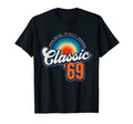 Born 1969 69 Sunset Birthday Gift T-Shirt - Custom Art Print Men Women - T-Shirt, Sweatshirt, Hoodie