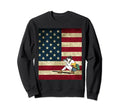 Photography Camera American Flag Sweatshirt - Custom Art Print Men Women - T-Shirt, Sweatshirt, Hoodie