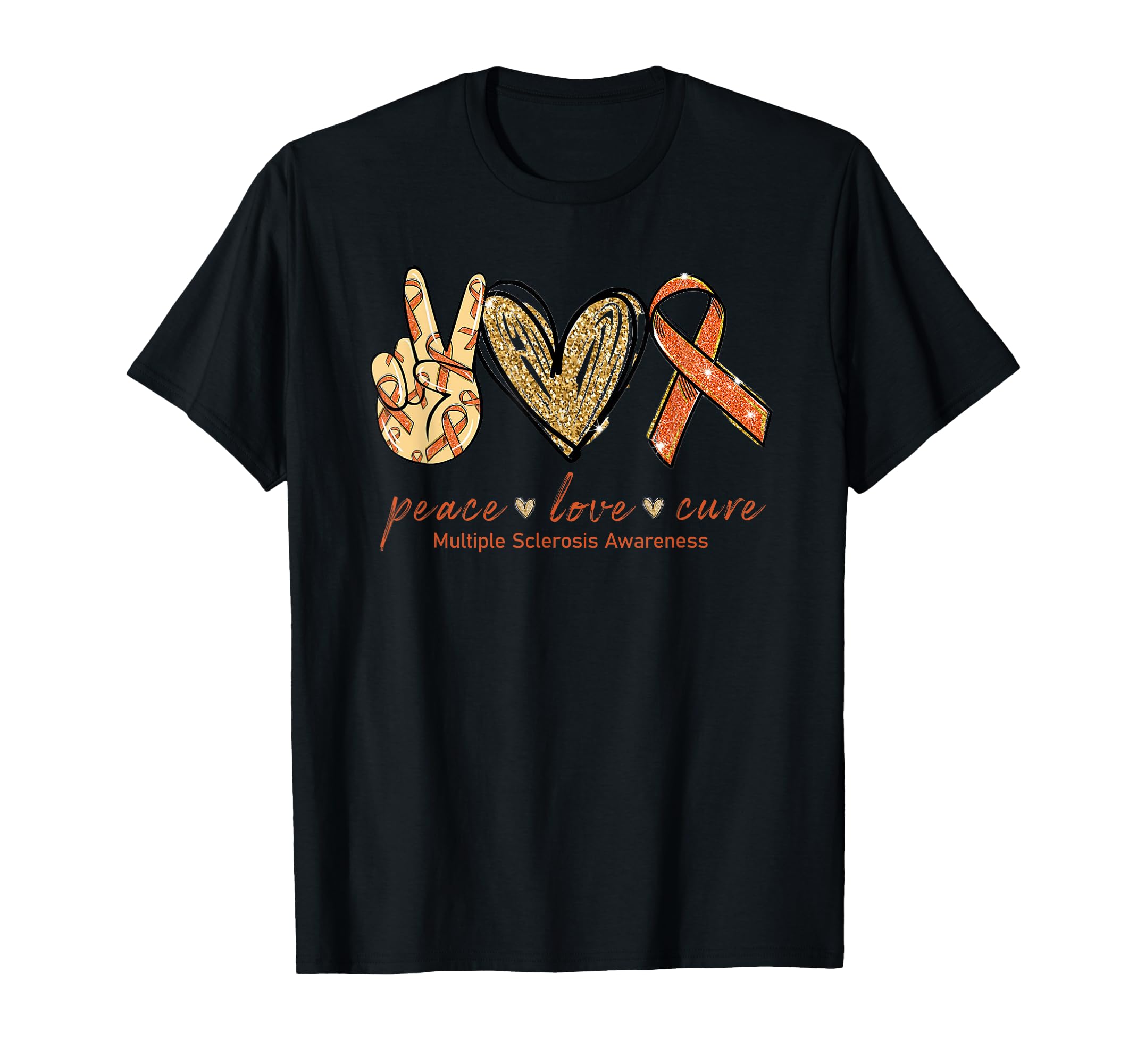 Multiple Sclerosis Awareness T-Shirt - Casual Everyday Wear Men Women - T-Shirt, Sweatshirt, Hoodie