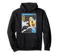 Happy Avocado Kanagawa Wave Digital Hoodie - Casual Everyday Wear Unisex - T-Shirt, Sweatshirt, Hoodie