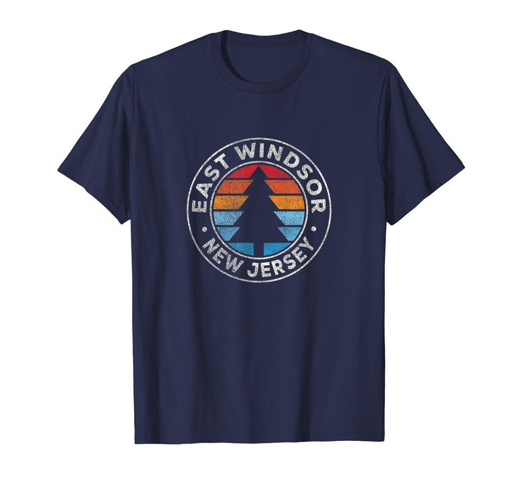 East Windsor New Jersey Nj 70S T-Shirt - Trendy Graphic for Adults - T-Shirt, Sweatshirt, Hoodie