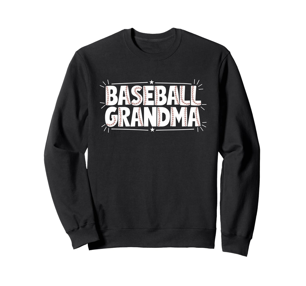 Proud Baseball Grandma Gifts Hoodie - Fun Novelty Design for Adults - T-Shirt, Sweatshirt, Hoodie