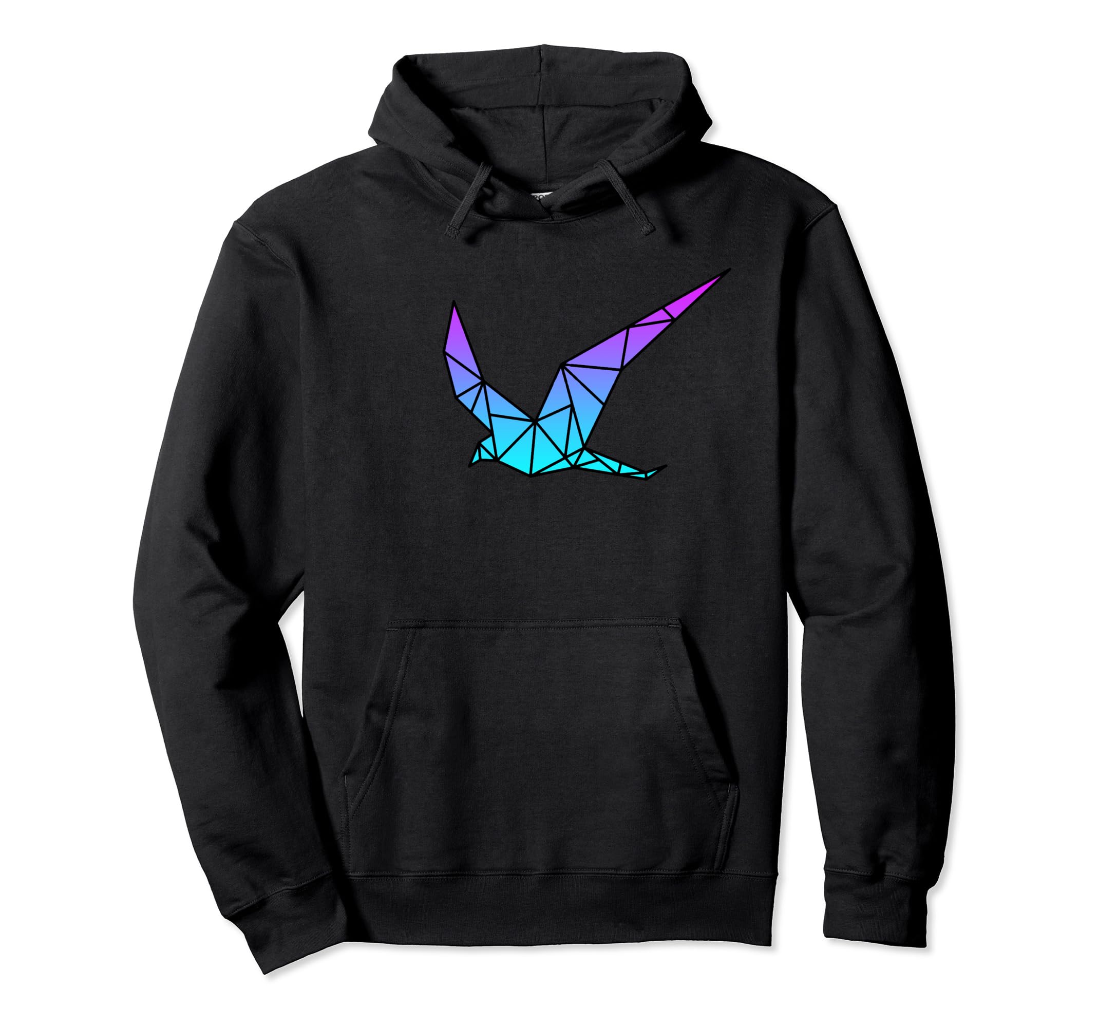 Bird Origami Vaporwave Aesthetic Love Hoodie - Aesthetic Graphic Men Women - T-Shirt, Sweatshirt, Hoodie