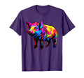 Funny Pig Tie Dye 60S 70S Hippie T-Shirt - Casual Everyday Wear Men Women - T-Shirt, Sweatshirt, Hoodie