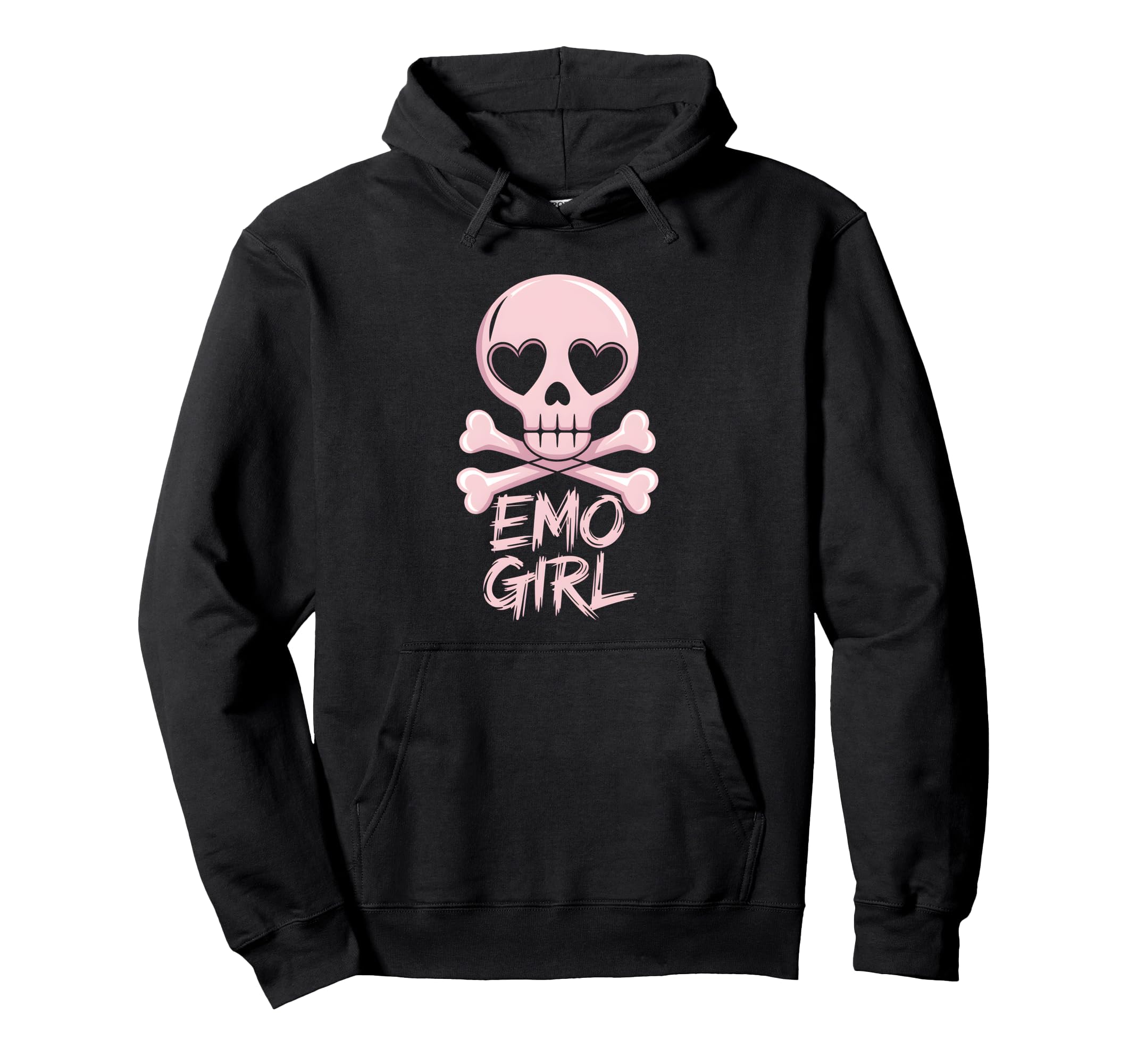 Emo Y2K Grunge Emo Aesthetic Goth Hoodie - Unique Graphic for Adults - T-Shirt, Sweatshirt, Hoodie