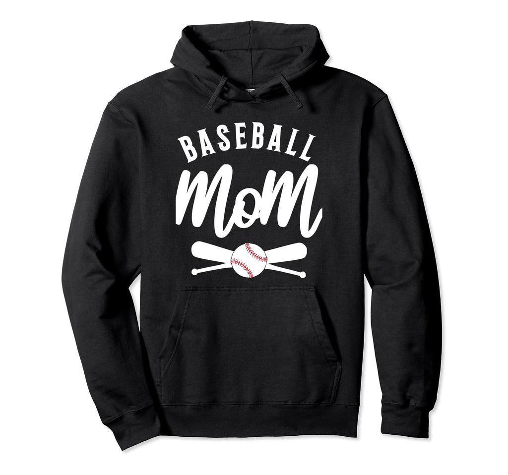 Baseball Mom Hoodie - Trendy Graphic Unisex - T-Shirt, Sweatshirt, Hoodie