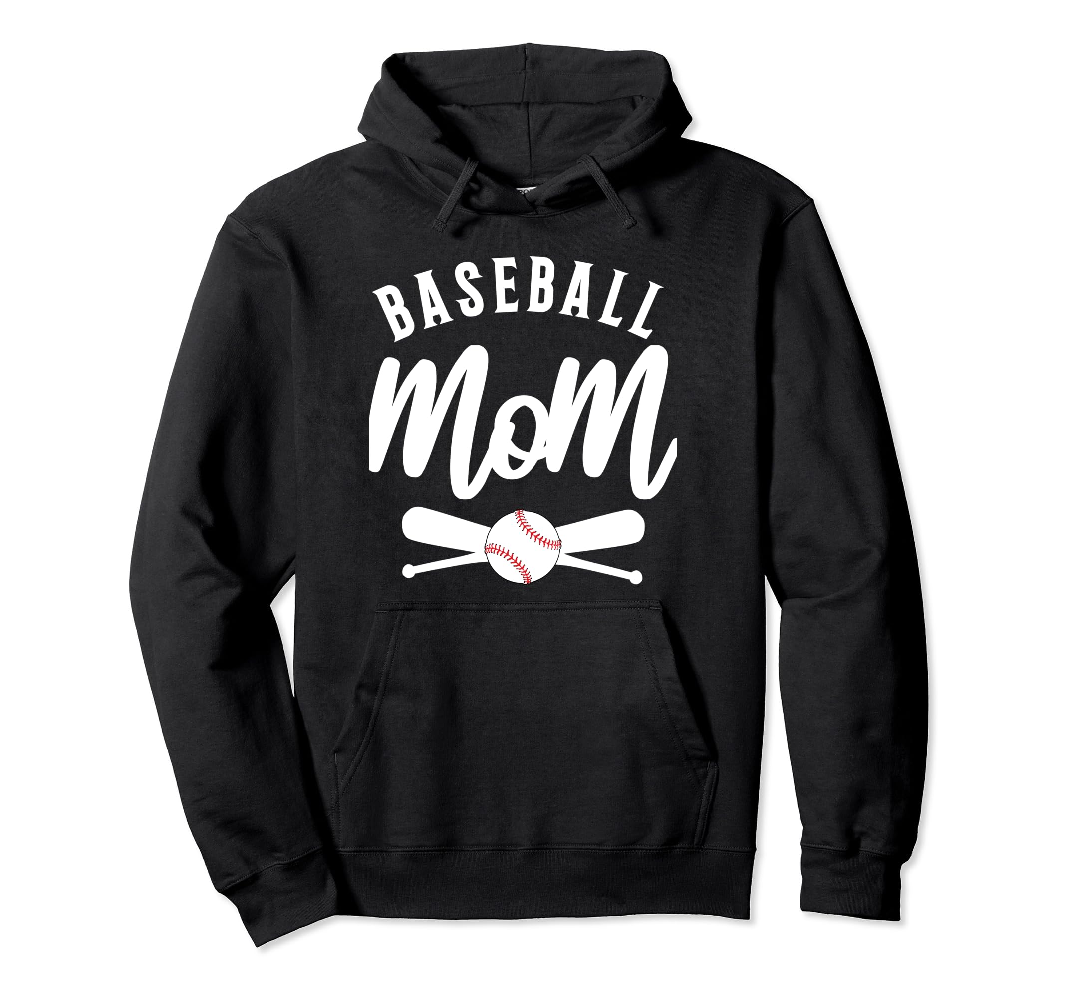 Baseball Mom Hoodie - Trendy Graphic Unisex - T-Shirt, Sweatshirt, Hoodie