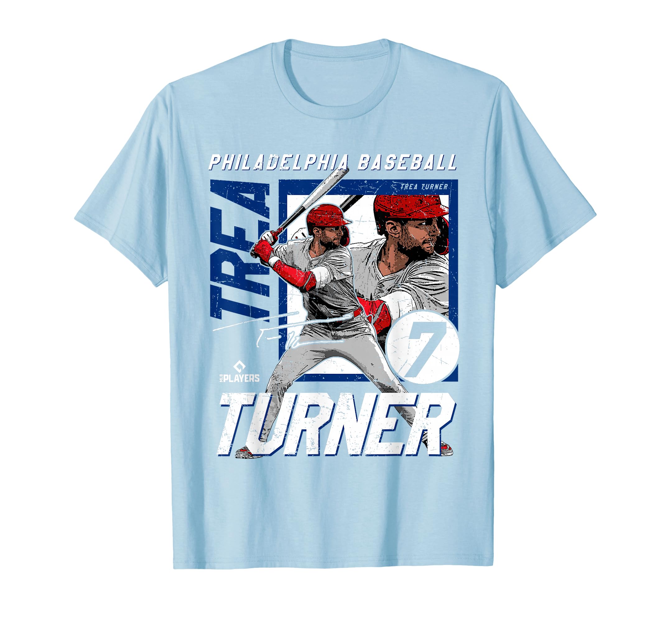 Trea Turner Philadelphia Mlb T-Shirt - Aesthetic Graphic for Adults - T-Shirt, Sweatshirt, Hoodie
