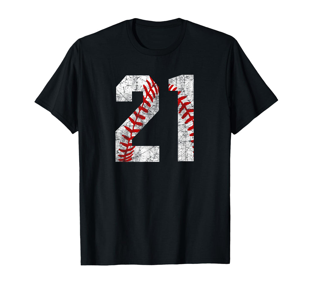 Baseball Mom 21 Jersey Baseball T-Shirt - Custom Art Print Men Women - T-Shirt, Sweatshirt, Hoodie