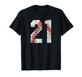 Baseball Mom 21 Jersey Baseball T-Shirt - Custom Art Print Men Women - T-Shirt, Sweatshirt, Hoodie