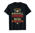 Baseball Hotdogs And Ben Rice Prospect T-Shirt - Novelty Apparel Unisex - T-Shirt, Sweatshirt, Hoodie