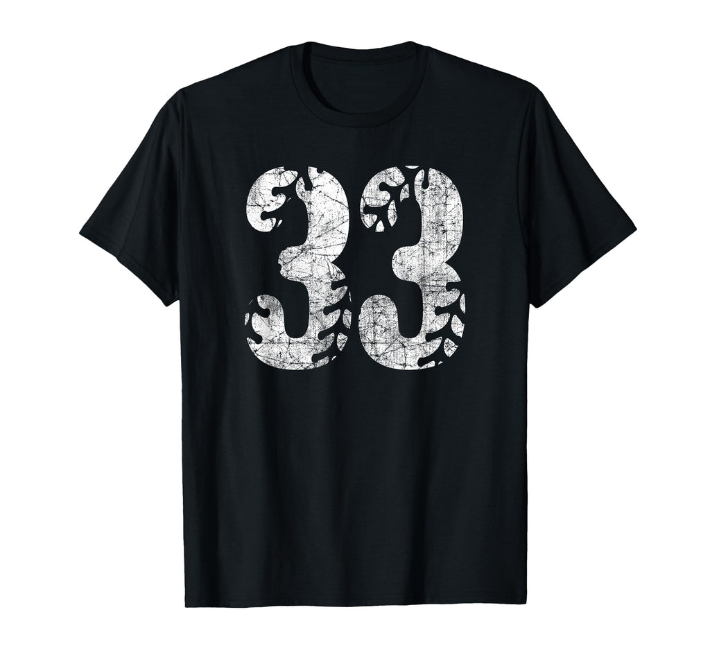 Baseball Softball Mom 33 Number 33 T-Shirt - Streetwear Style for Adults - T-Shirt, Sweatshirt, Hoodie