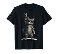 Cat Rock And Roll Kitty Rocking Music T-Shirt - Streetwear Style Unisex - T-Shirt, Sweatshirt, Hoodie