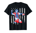 American Baseball Catcher Usa Flag T-Shirt - Casual Everyday Wear Unisex - T-Shirt, Sweatshirt, Hoodie