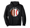 Aunt Ballers Funny Football Baseball Hoodie - Custom Art Print Men Women - T-Shirt, Sweatshirt, Hoodie