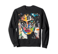 Pop Art Womens 90S Graffiti Sweatshirt - Streetwear Style Unisex - T-Shirt, Sweatshirt, Hoodie