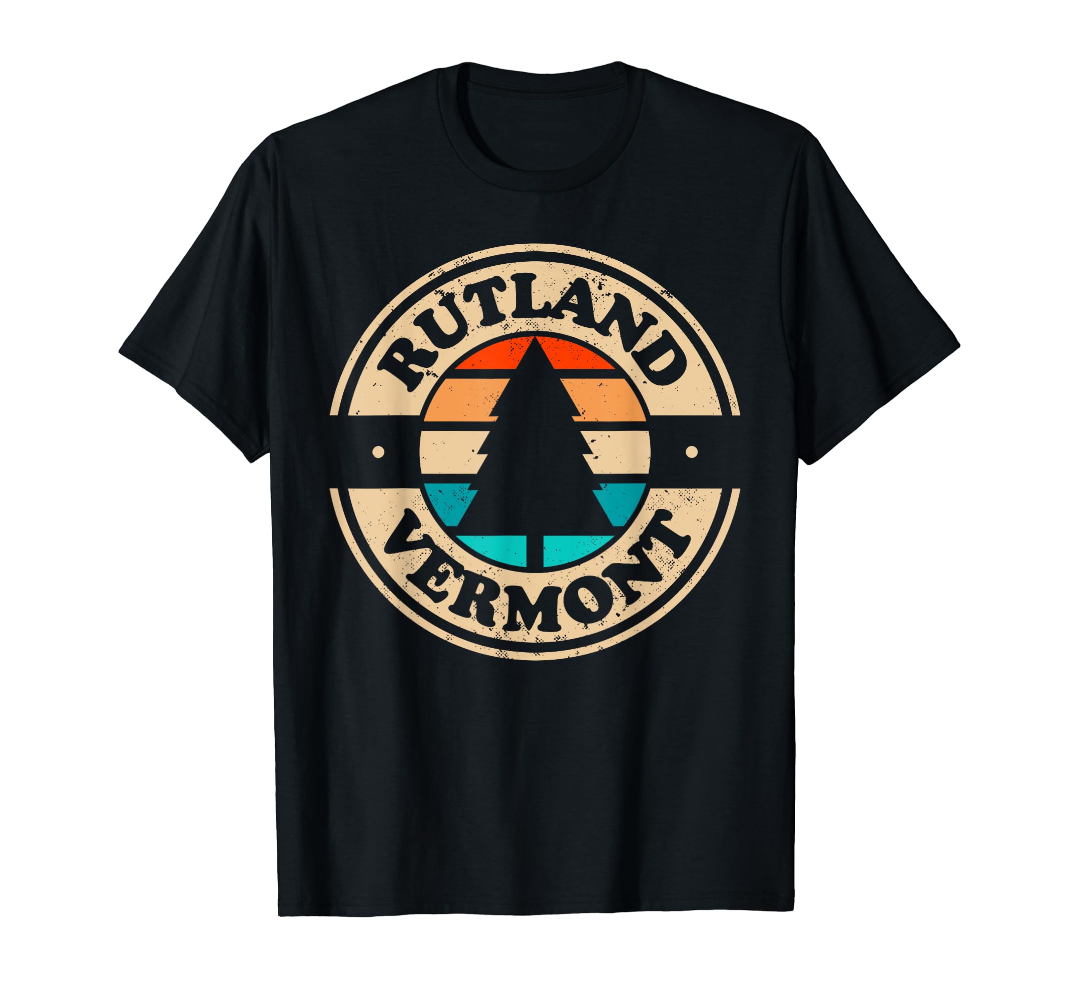 Rutland Vermont Vt 70S Souvenir 80S T-Shirt - Aesthetic Graphic Unisex - T-Shirt, Sweatshirt, Hoodie