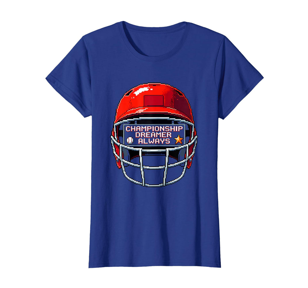 Baseball Mom Championship Dreamer Always T-Shirt - Trendy Graphic Unisex - T-Shirt, Sweatshirt, Hoodie