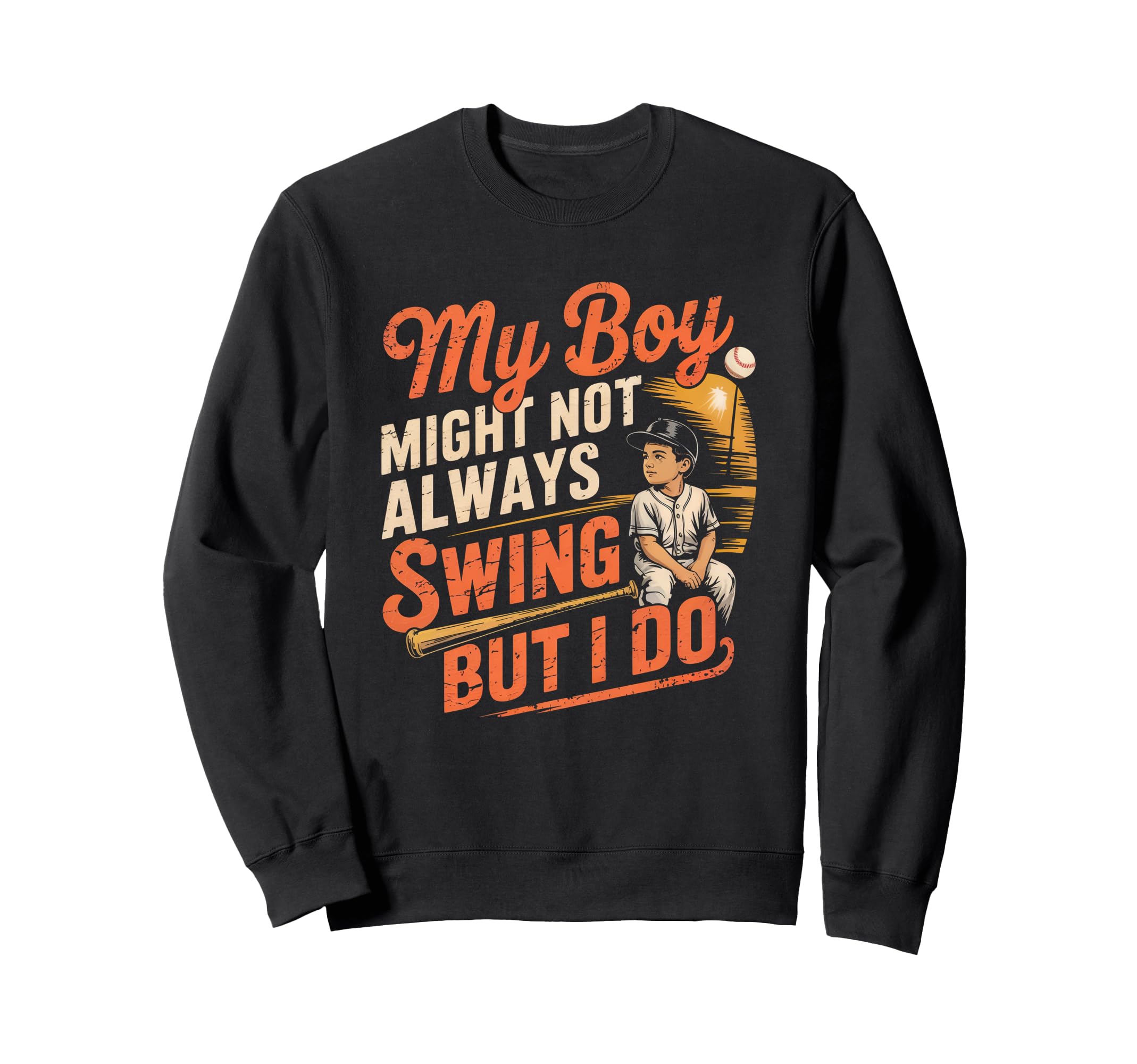 My Might Not Always Swing But I Do Sweatshirt - Minimalist Print Unisex - T-Shirt, Sweatshirt, Hoodie