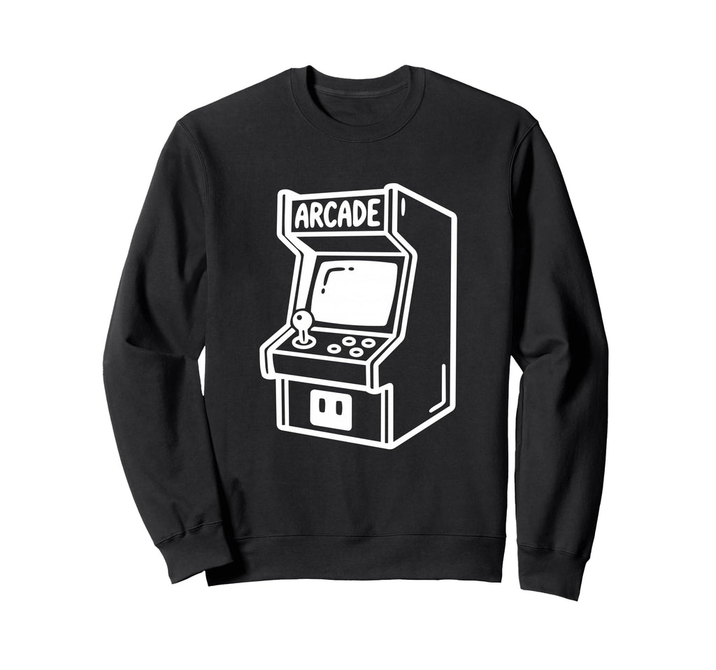 Arcade Cabinet Gamer Aesthetic Sweatshirt - Custom Art Print Unisex - T-Shirt, Sweatshirt, Hoodie
