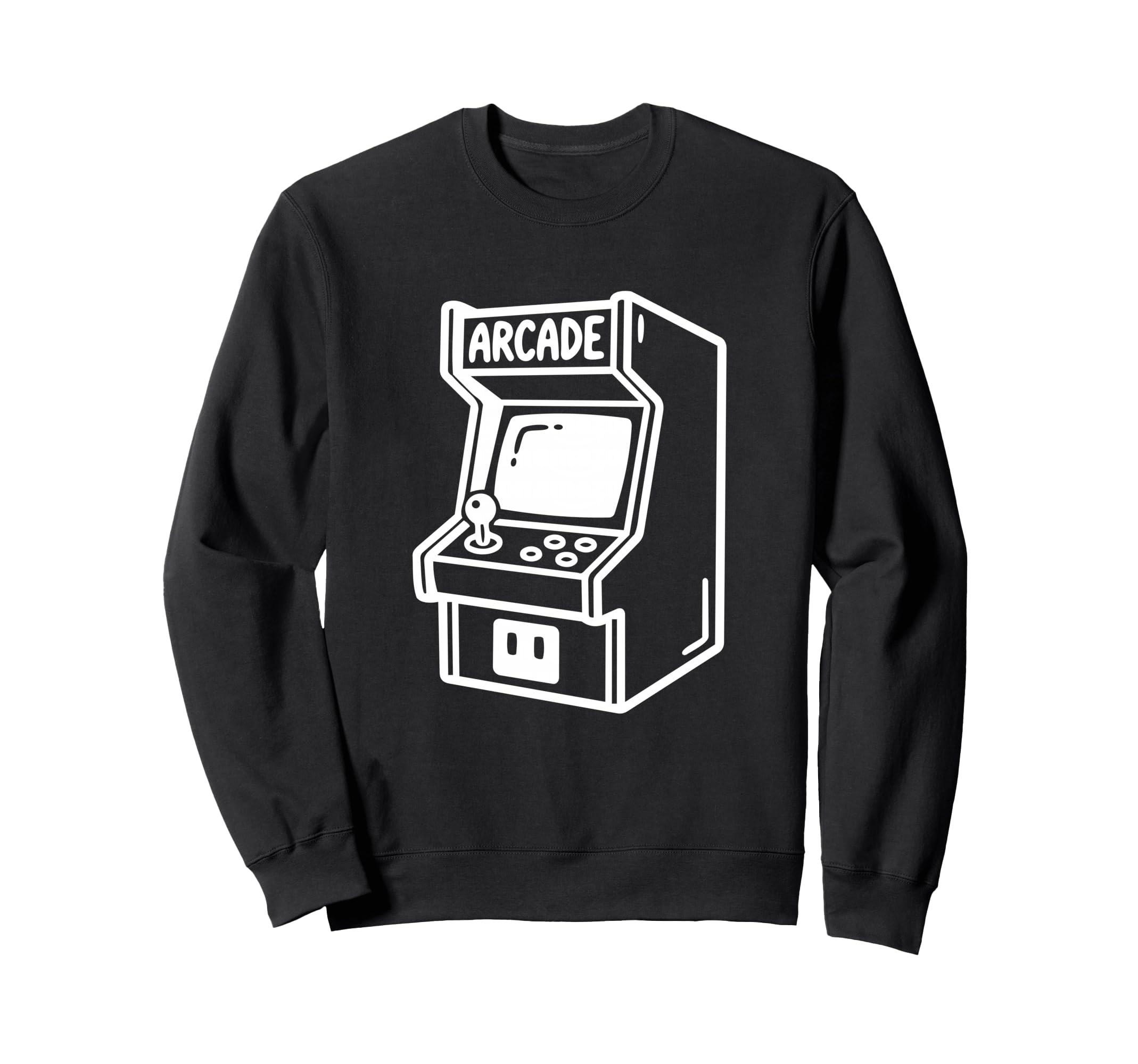 Arcade Cabinet Gamer Aesthetic Sweatshirt - Custom Art Print Unisex - T-Shirt, Sweatshirt, Hoodie