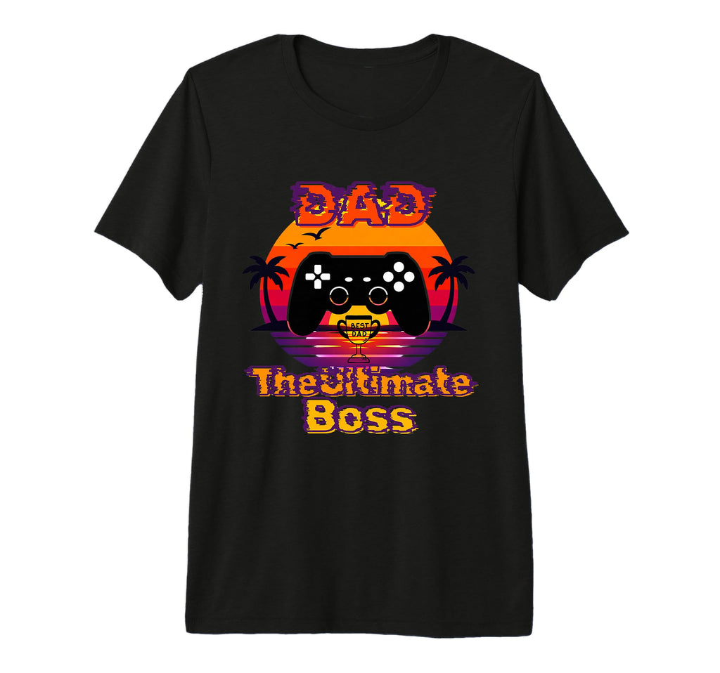 Mens Gaming Dad Video Gamer T-Shirt - Fun Novelty Design for Adults - T-Shirt, Sweatshirt, Hoodie