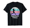 Softball Vibes Or Womens Batter T-Shirt - Graphic Print for Adults - T-Shirt, Sweatshirt, Hoodie