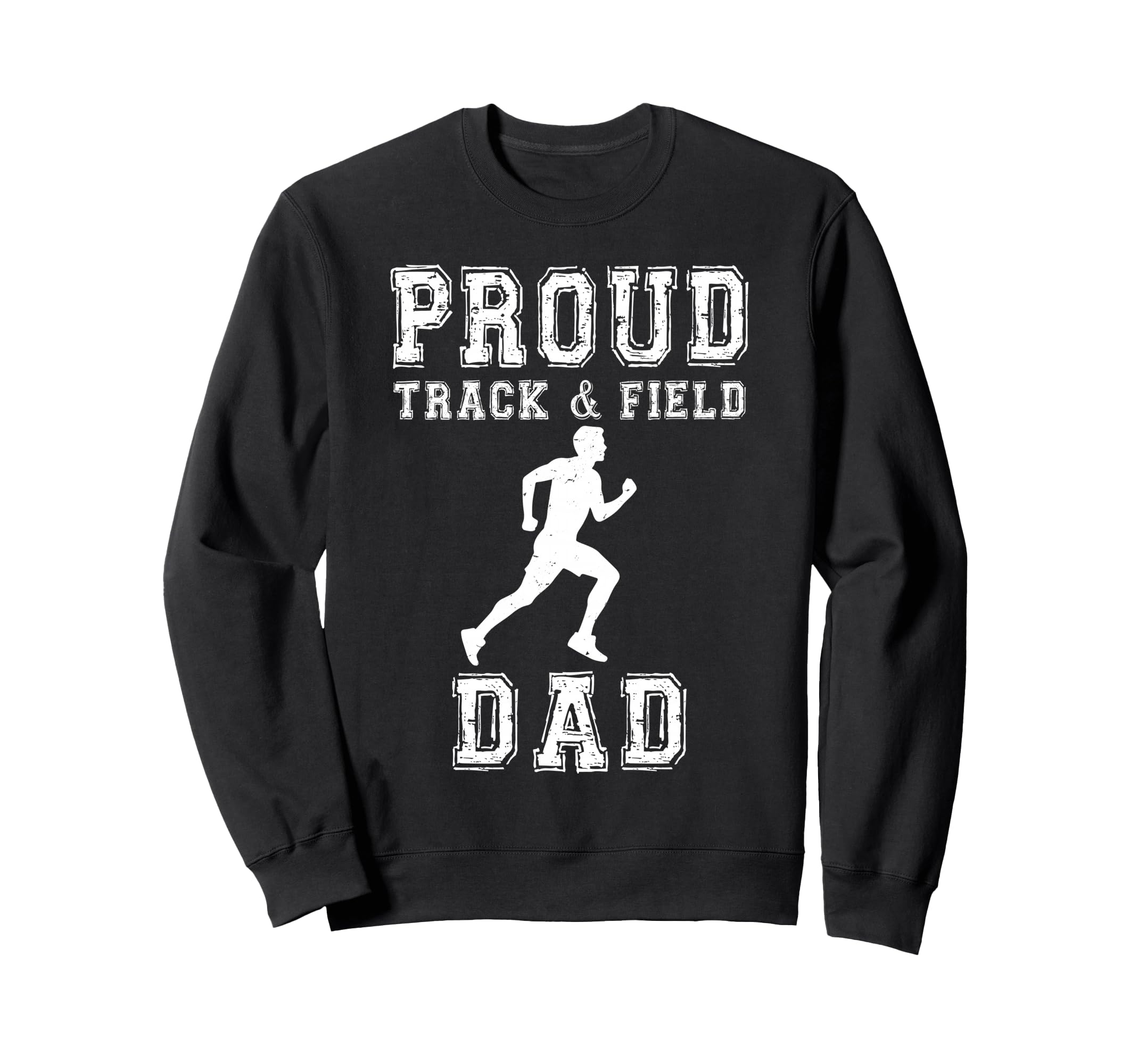 Proud Track Fielddad Game Day Sports Sweatshirt - Novelty Apparel Unisex - T-Shirt, Sweatshirt, Hoodie