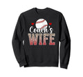 Baseball Coachs Wife Leopard Wife Sweatshirt - Custom Art Print Unisex - T-Shirt, Sweatshirt, Hoodie
