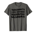 Somebodys Loud Mouthed Baseball T-Shirt - Fun Novelty Design for Adults - T-Shirt, Sweatshirt, Hoodie