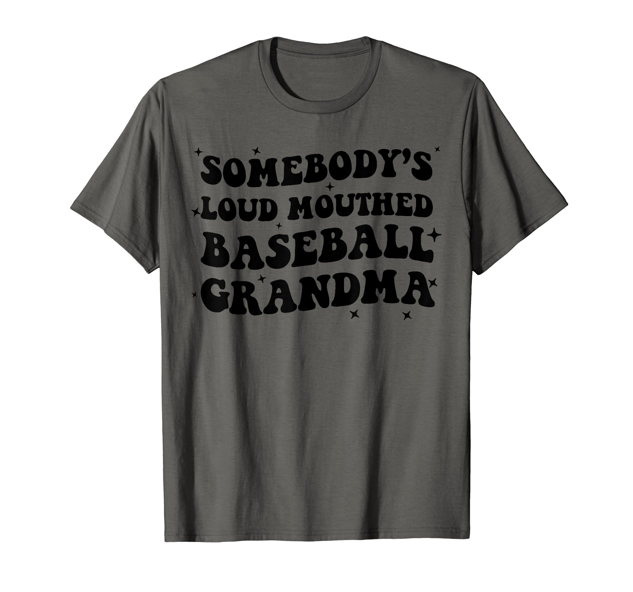 Somebodys Loud Mouthed Baseball T-Shirt - Fun Novelty Design for Adults - T-Shirt, Sweatshirt, Hoodie