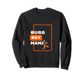 Funny Baseball Burg Mama Sweatshirt - Unique Graphic Unisex - T-Shirt, Sweatshirt, Hoodie