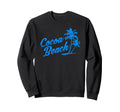 Cocoa Beach Florida Distressed Sweatshirt - Trendy Graphic for Adults - T-Shirt, Sweatshirt, Hoodie