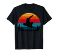 Snowboarding Sunset Skier T-Shirt - Trendy Graphic Unisex - T-Shirt, Sweatshirt, Hoodie