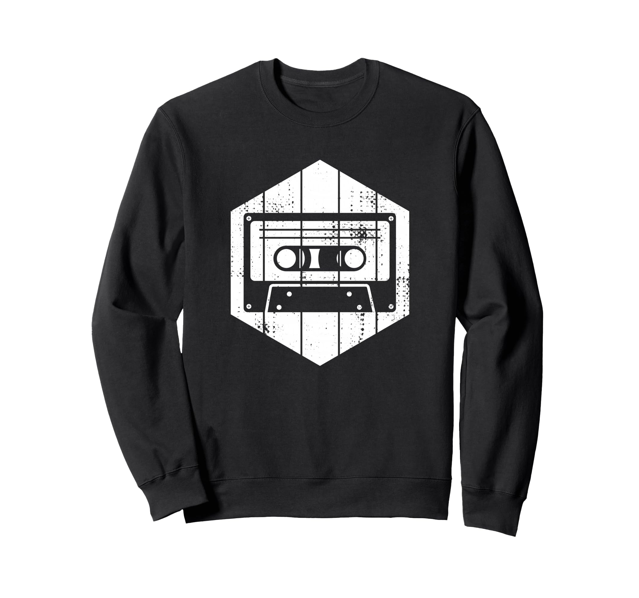 80S Cassette Tape Drawing Sweatshirt - Aesthetic Graphic Men Women - T-Shirt, Sweatshirt, Hoodie