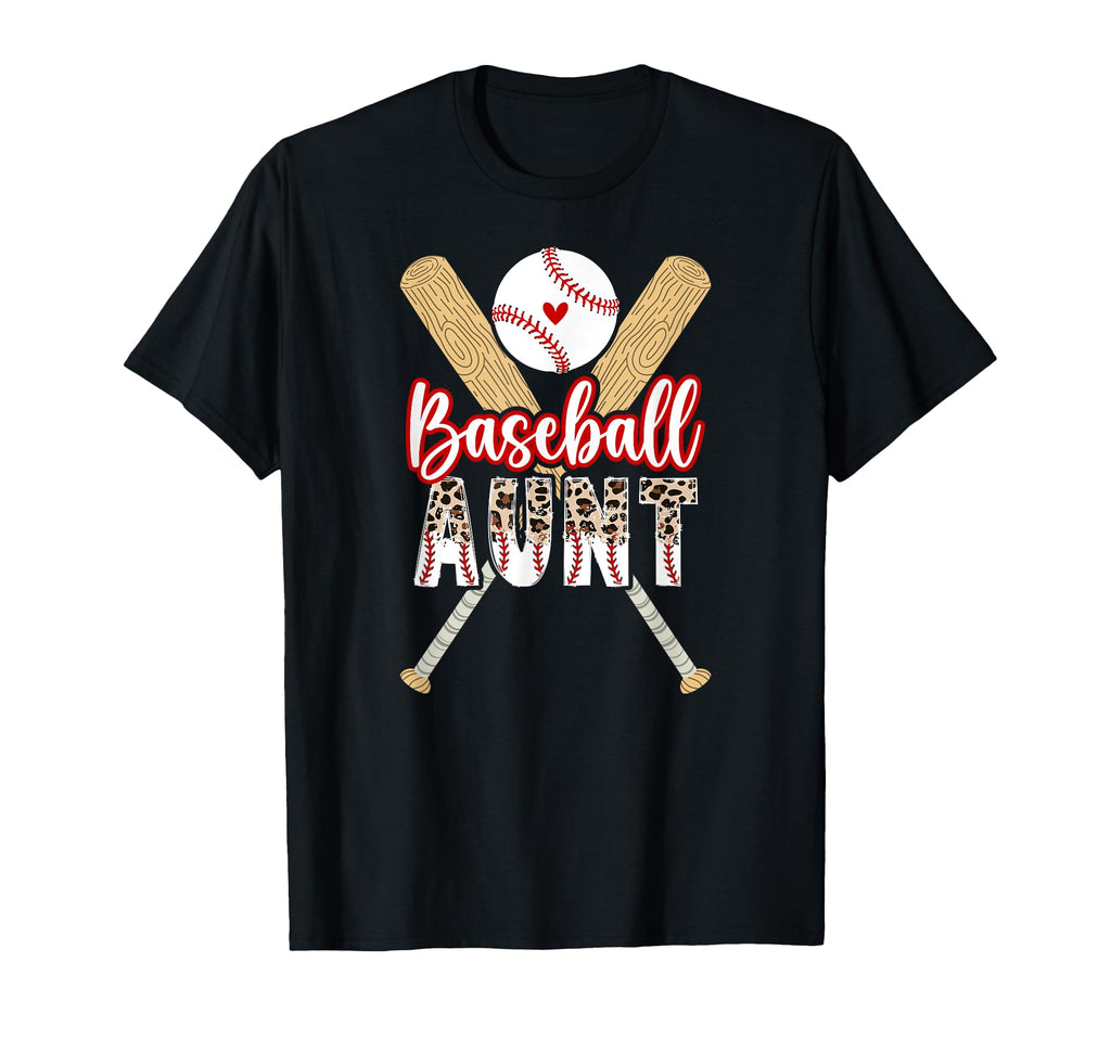 Baseball Aunt Baseball Player Auntie T-Shirt - Unique Graphic for Adults - T-Shirt, Sweatshirt, Hoodie
