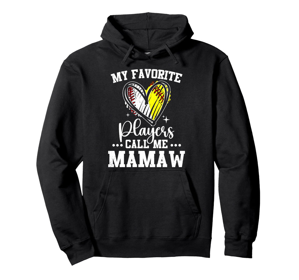 My Favorite Baseball Softball Players Hoodie - Trendy Graphic Men Women - T-Shirt, Sweatshirt, Hoodie