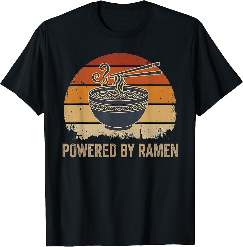 Ramen Lover Vintage Sunset Designs Co - Adult & Kids T-Shirts, Sweatshirts & Hoodies apparel design preview 1