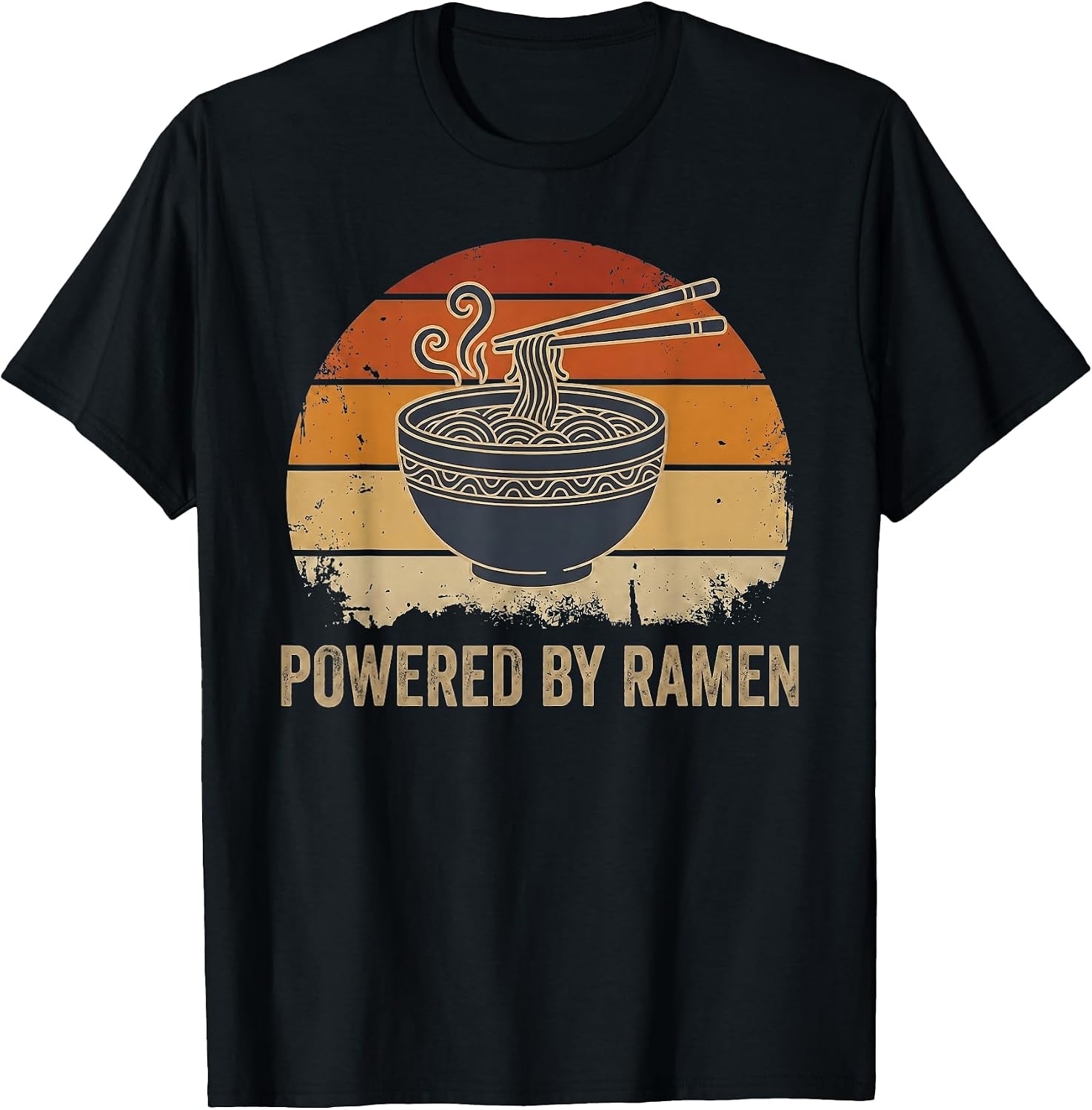 Ramen Lover Vintage Sunset Designs Co - Adult & Kids T-Shirts, Sweatshirts & Hoodies apparel design preview 1