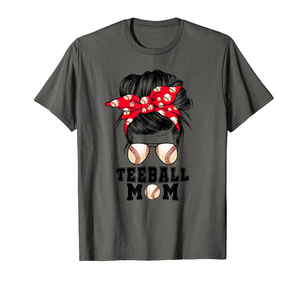 Teeball Mom Life T Ball Baseball Mom Life T-Shirt - Graphic Print Unisex - T-Shirt, Sweatshirt, Hoodie