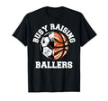 Busy Raising Ballers Funny Soccer T-Shirt - Custom Art Print for Adults - T-Shirt, Sweatshirt, Hoodie