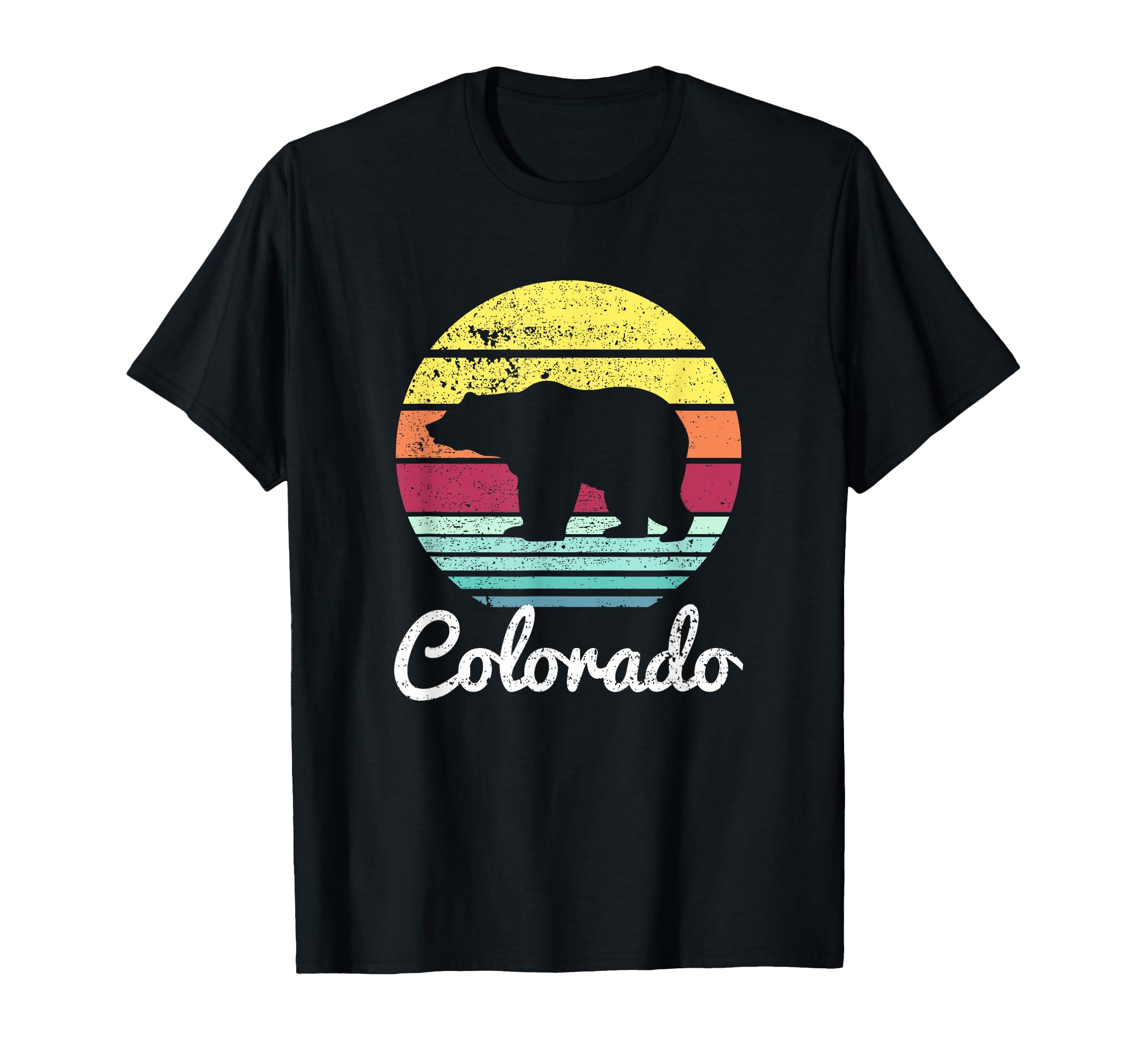 Co Colorado Wildlife Bear Adventure T-Shirt - Trendy Graphic Unisex - T-Shirt, Sweatshirt, Hoodie