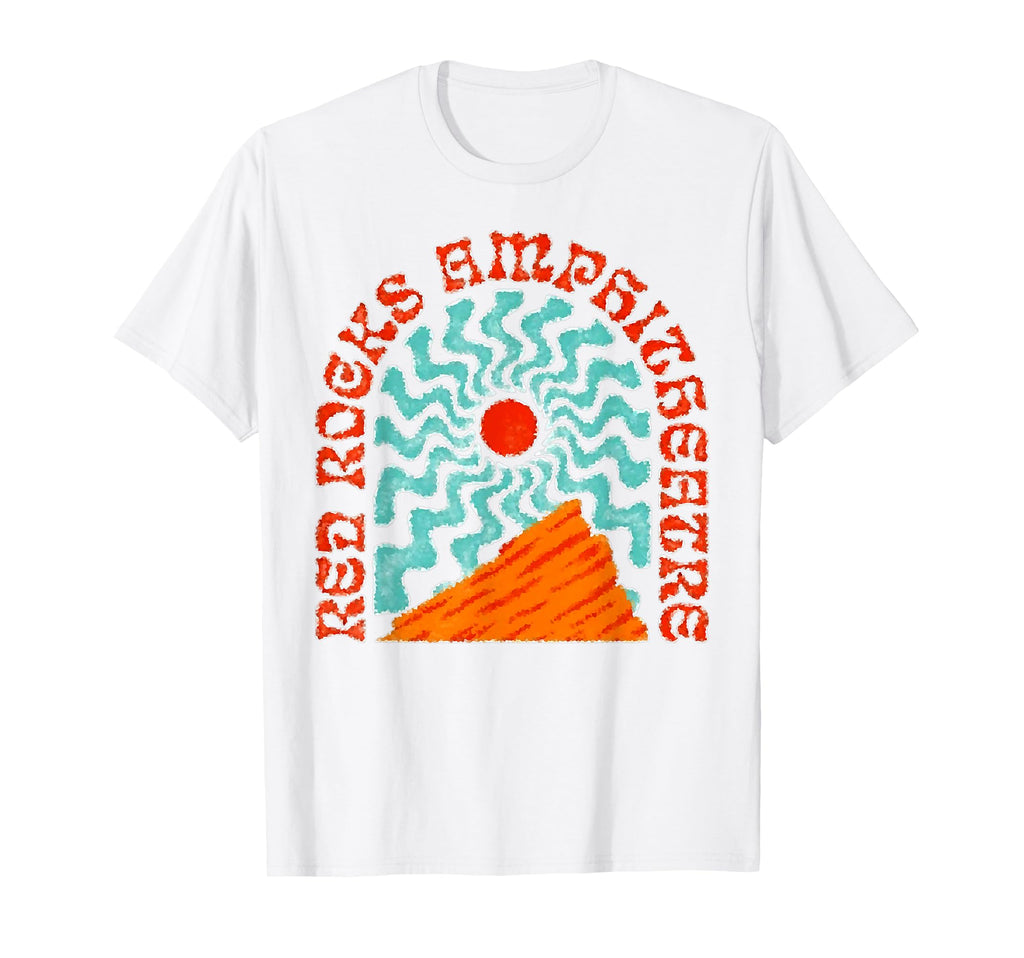 Red Rocks Amphitheater Colorado T-Shirt - Fun Novelty Design Men Women - T-Shirt, Sweatshirt, Hoodie