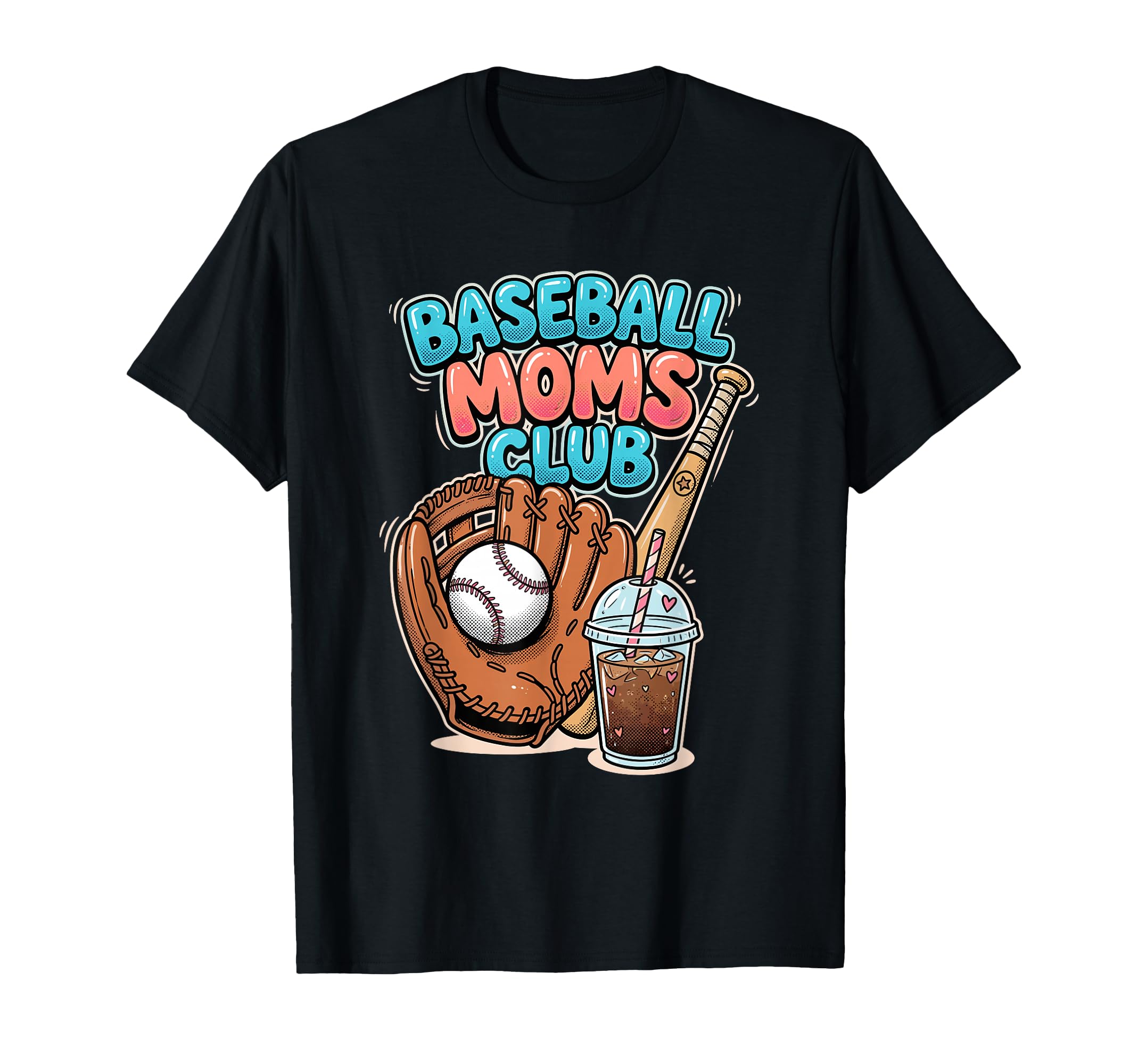Funny Baseball Moms Club T-Shirt - Unique Graphic Men Women - T-Shirt, Sweatshirt, Hoodie