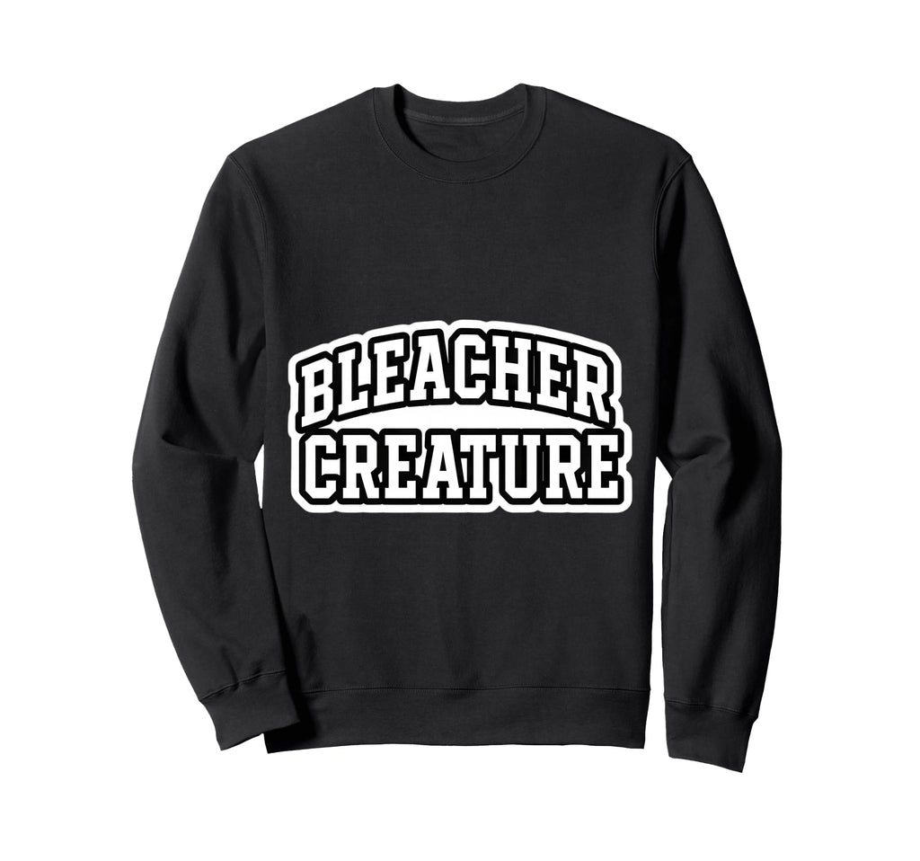 Bleacher Creature Sports Fan Sweatshirt - Minimalist Print for Adults - T-Shirt, Sweatshirt, Hoodie